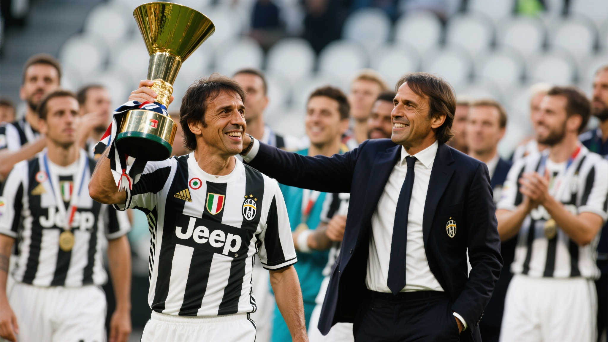 记者:尤文与孔蒂展开初步谈判,后者或将重返斑马军团执教 记者:尤文与孔蒂展开初步谈判,后者或将重返斑马军团执教